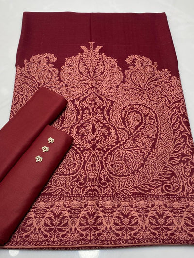 Pashmina wool Jaquard