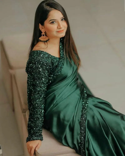 NEW PARTY WEAR FANCY SARE